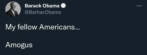 Obama Says Amogus