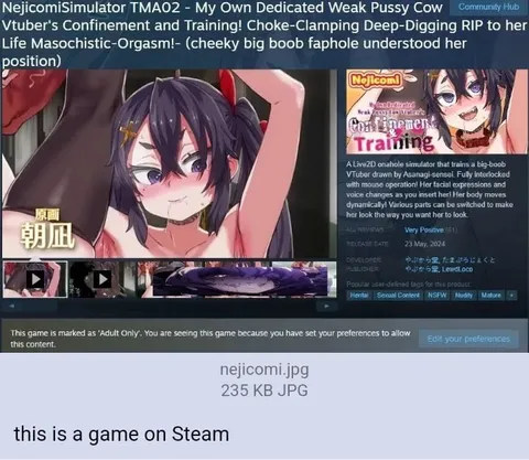 This Is a Game on Steam