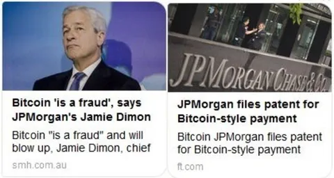 Jamie Dimon Calls Bitcoin a Fraud