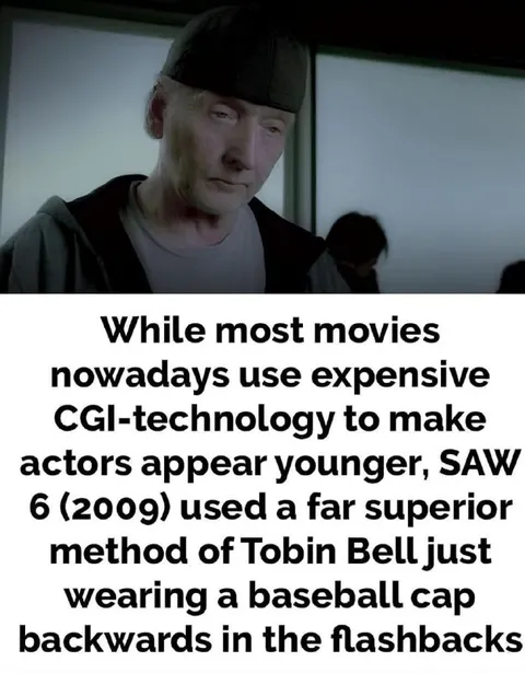 Backward Baseball Cap De-Aging
