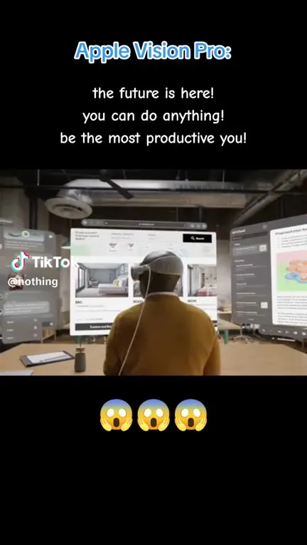 Apple Vision Pro Bathroom Entertainment