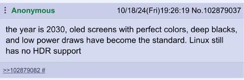Linux Still Has No HDR
