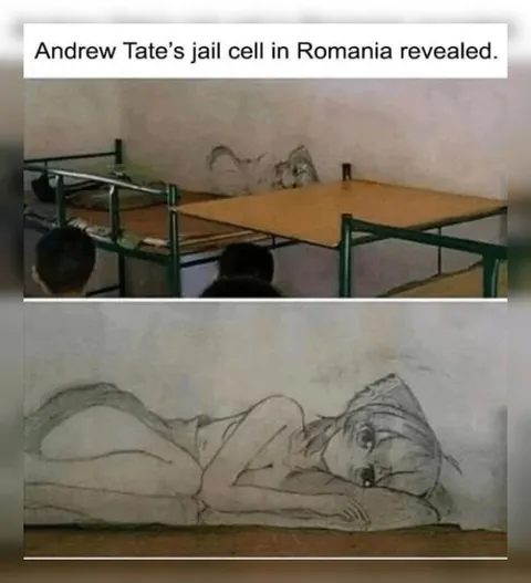 Andrew Tate's Jail Cell Revealed