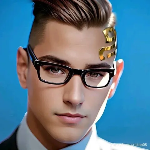 AI Man With Glasses