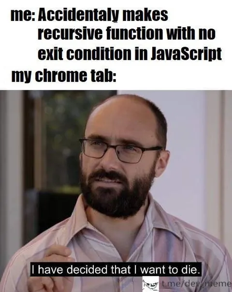 Recursive Function Chrome Tab