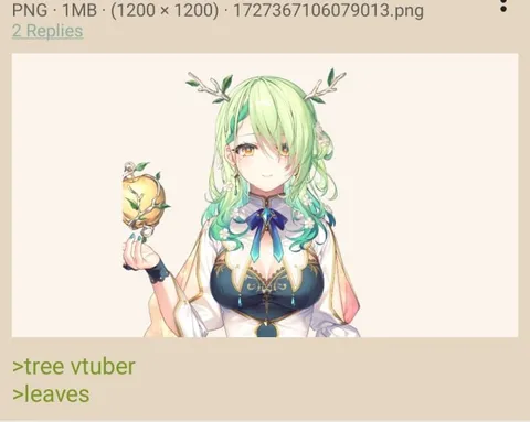Tree VTuber Leaves