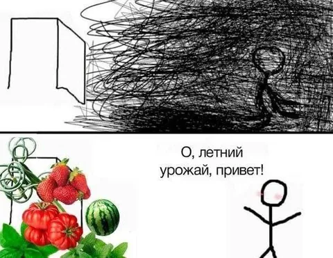 О, летний урожай, привет!