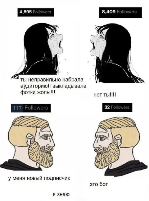 Новый подписчик — это бот