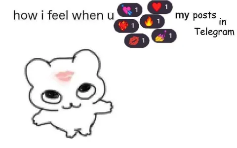 How I Feel About Telegram Reactions