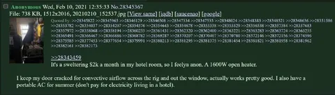 Mining Ethereum in a Hotel Room