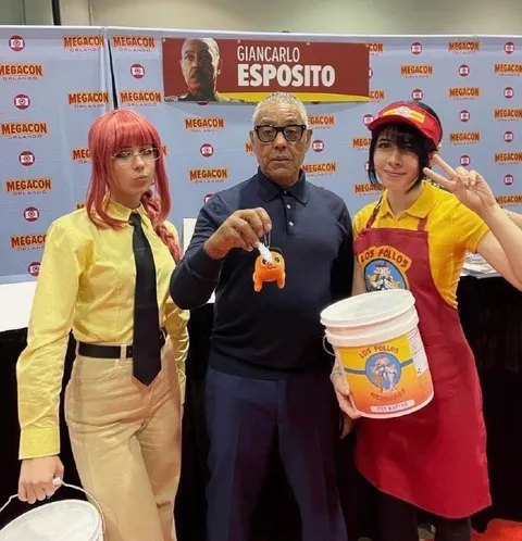 Giancarlo Esposito at Los Pollos Hermanos