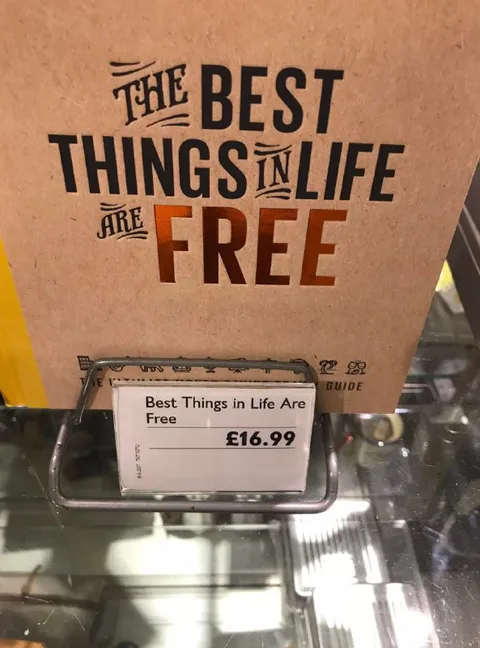 Best Things in Life Cost £16.99