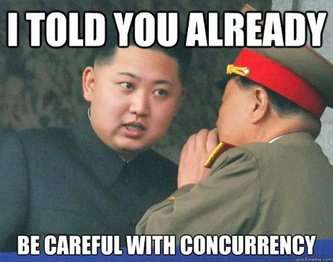 Kim Jong Un Warns About Concurrency