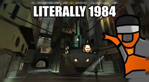 Literally 1984 in City 17