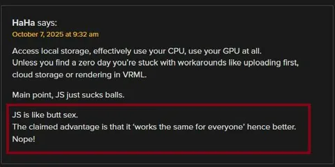 JS Is Like Butt Sex