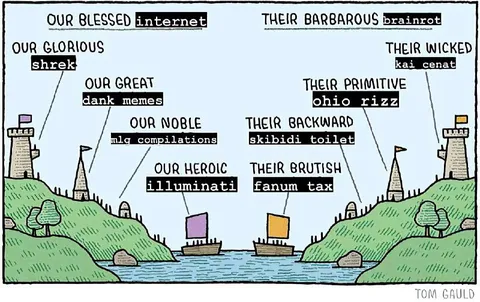 Our Blessed Internet vs Their Brainrot