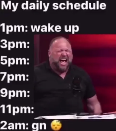 My Daily Schedule Reaction