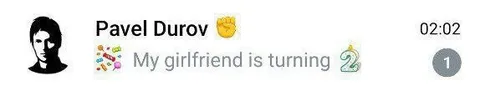 Pavel Durov's Two-Year-Old Girlfriend