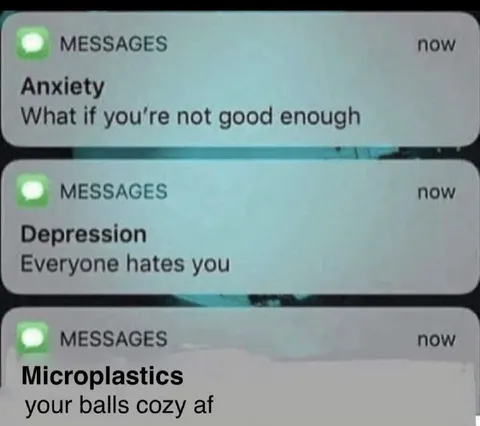 Anxiety Depression Microplastics