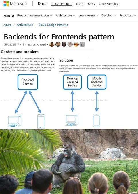 Backend Service Gorilla Reaction