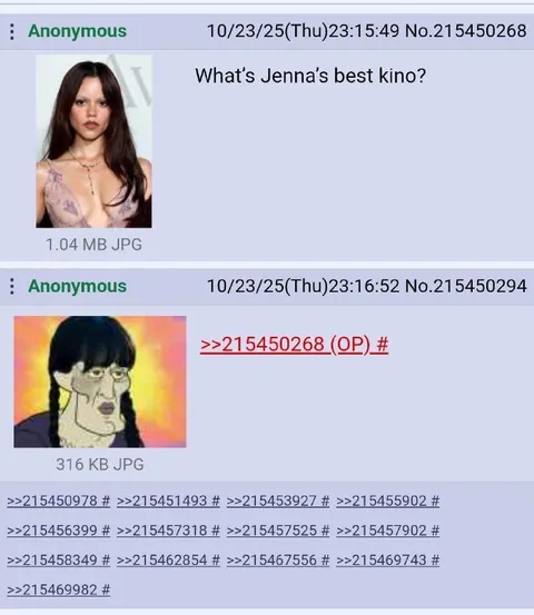 What's Jenna's best kino?
