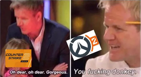 Gordon Ramsay Counter-Strike 2 Reaction