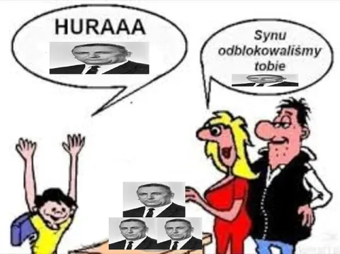 Synu, odblokowaliśmy tobie