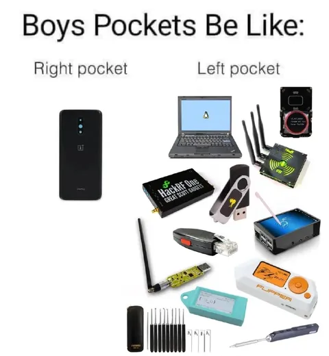 Boys Pockets Be Like