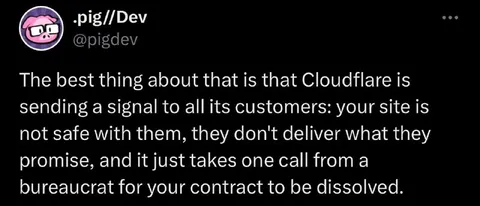 Cloudflare Sends a Signal