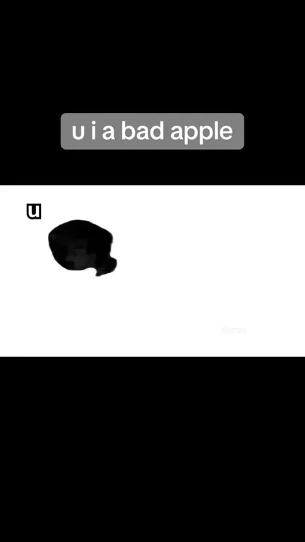 U I A Bad Apple Animation