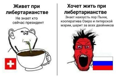 Живет при либертарианстве