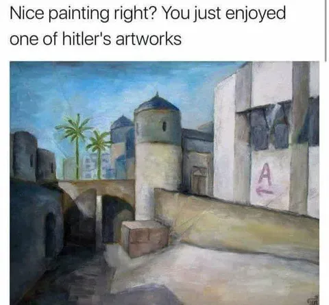 Hitler's Surprisingly Nice Painting