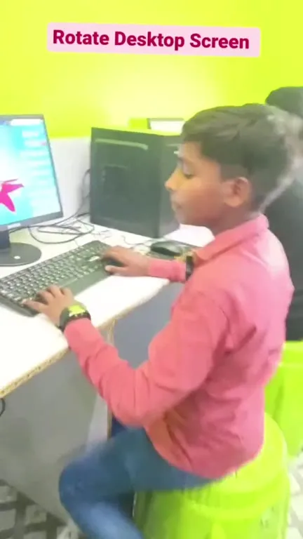 Rotate Desktop Screen Prank