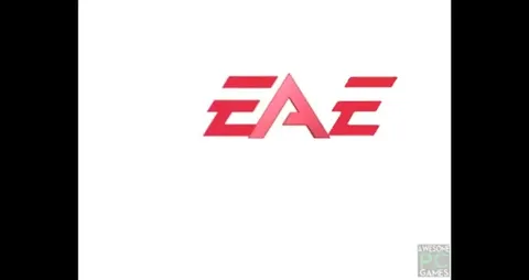 Логотип EA под странный звук
