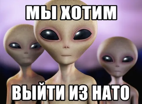 Мы хотим выйти из НАТО