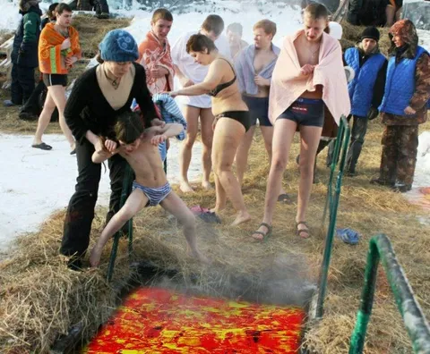 Зимняя прогулка по углям