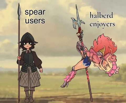 Spear Users vs Halberd Enjoyers