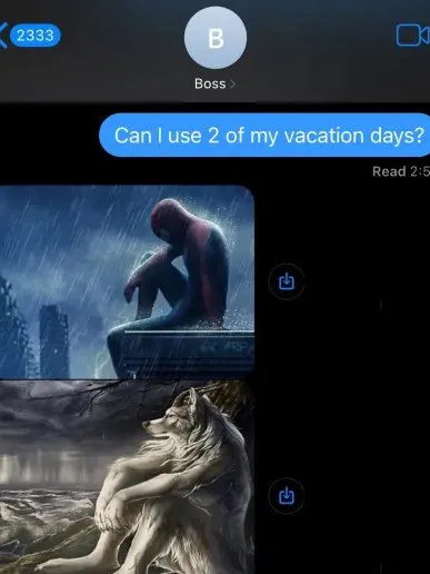 Boss Says No to Vacation
