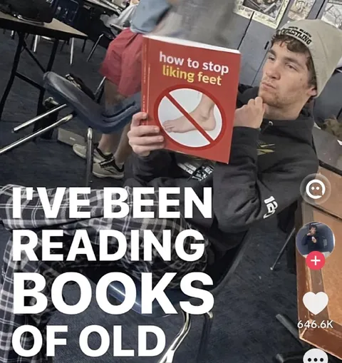 Reading Books of Old