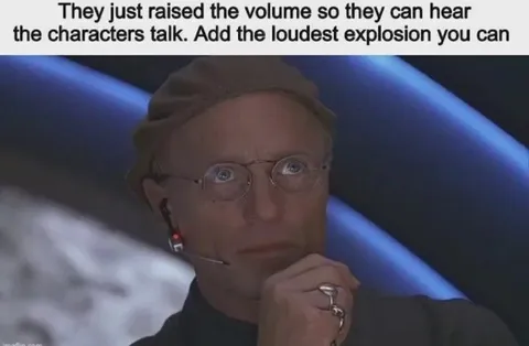 Raise Volume for the Explosion