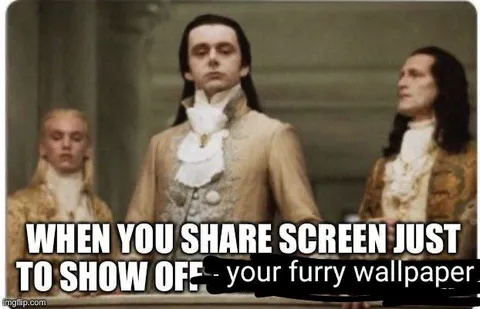 Showing Your Furry Wallpaper
