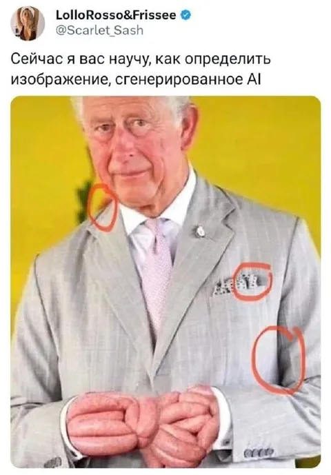 Как распознать изображение от AI
