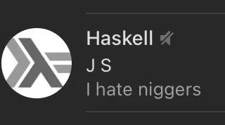 Haskell Profile Hate Statement