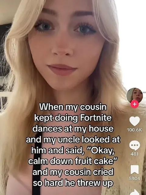 Fruit Cake Fortnite Dance Reaction