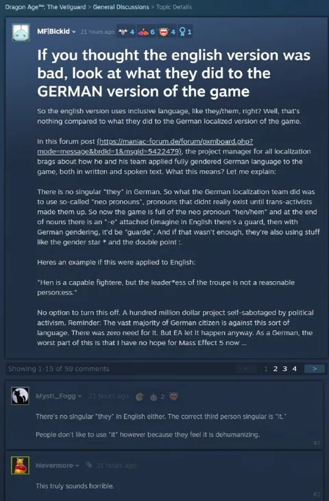 German Localization Ruined Mass Effect