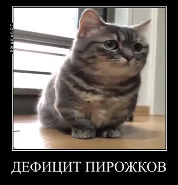 Дефицит пирожков