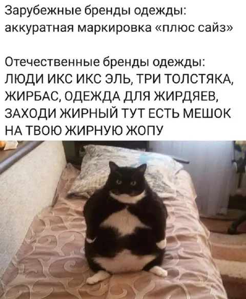 Одежда для жирдяев