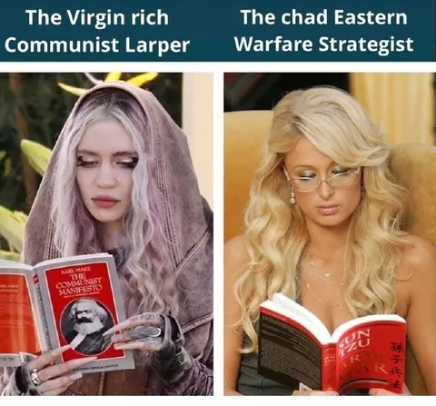 Virgin Communist Larper vs Chad Strategist