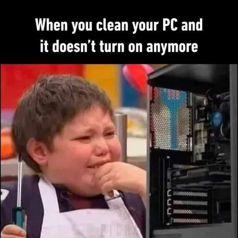 When Cleaning Your PC Goes Wrong