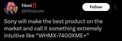 Sony's Impossible Product Name